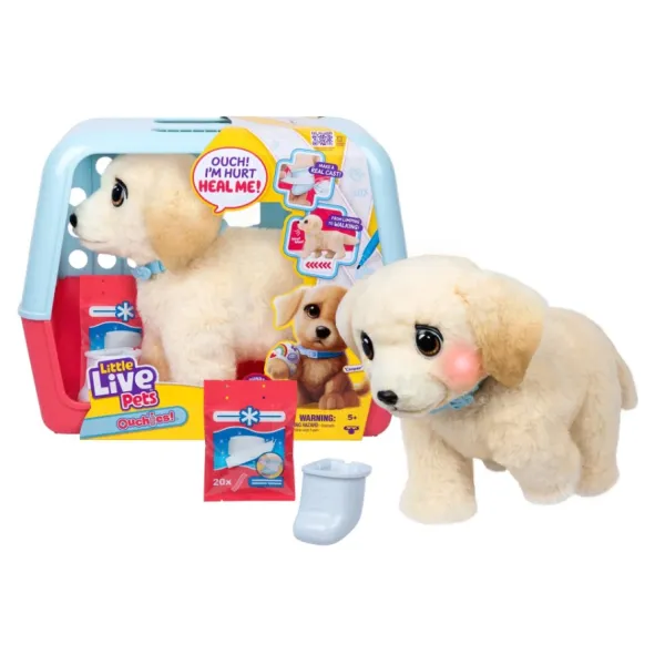 Little Live Pets Piesek Ouchies! Cooper 26679 Moose Toys