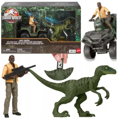 Jurassic World Pogoń za Velociraptorem Zestaw Figurek HTP62