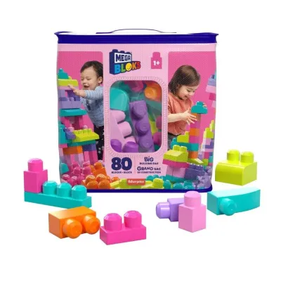 Klocki Mega Bloks First Builders Big Building Bag DCH62 80 elementów