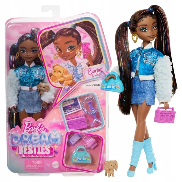 Barbie Dream Besties Lalka Choreografka Brooklyn Lalka Modowa HYC22