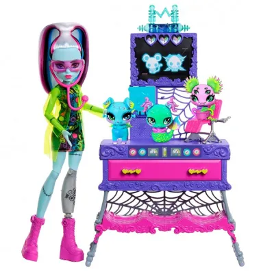 Lalka Monster High Frankie Stein MAKE-A-MONSTER Stwórz Pupila Mattel JBF18
