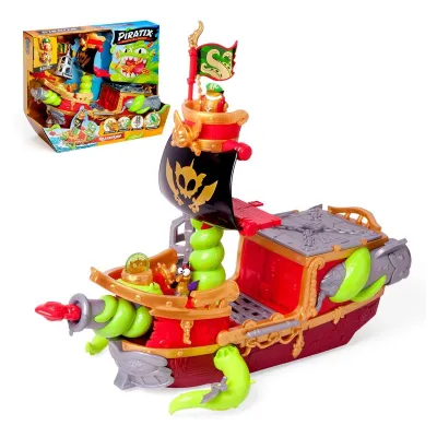 MagicBox PIRATIX KRAKEN SHIP Statek Piracki Krakena Zestaw z 2 Figurkami