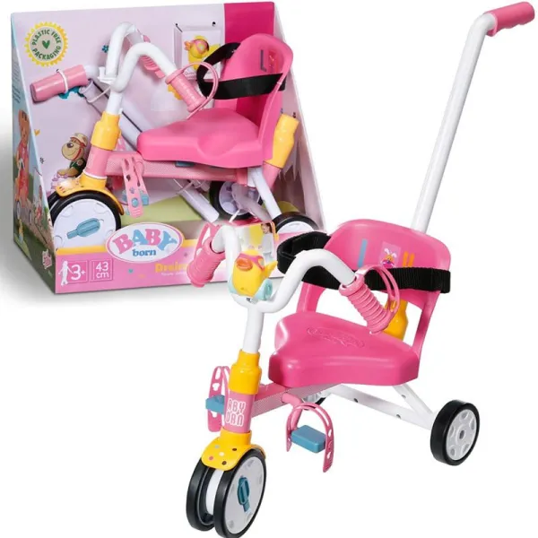 Baby Born Trike Rowerek Trójkołowy Dla Lalki Baby Born 43 cm 834299-116723