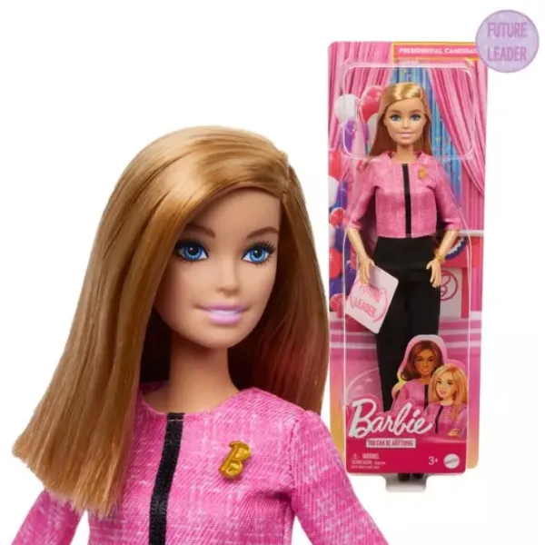 Lalka Barbie Kariera Liderka Przyszłości Kandydatka Na Prezydenta Lalka Modowa HXN96
