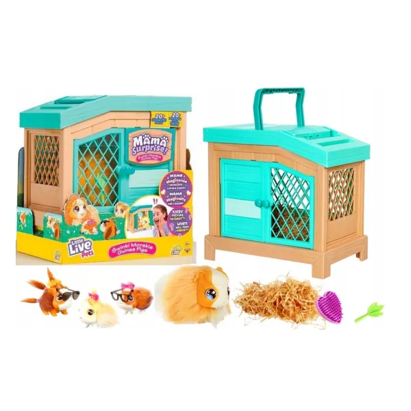 Świnka morska Little Live Pets Mama Suprise ZWIERZĄTKO INTERAKTYWNE 26410