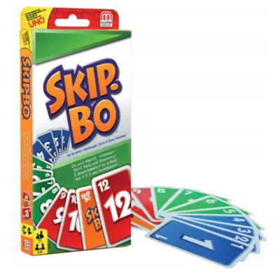 SKIP-BO Card Game Gra...