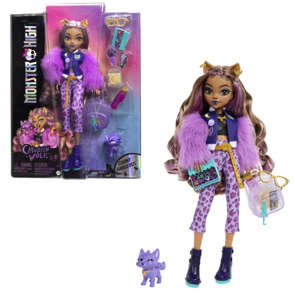 Mattel Lalka Monster High Clawdeen Wolf HRP65