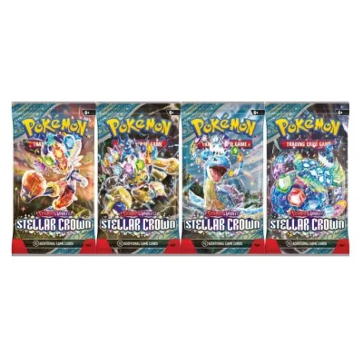 Pokemon TCG: Stellar Crown Booster Saszetka 10 Losowych Kart 58970