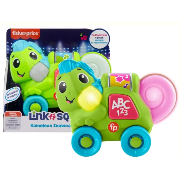 Interaktywny Kameleon z ponad 25 aktywacjami HYL34 LINK SQUAD CRAWL N COLOR