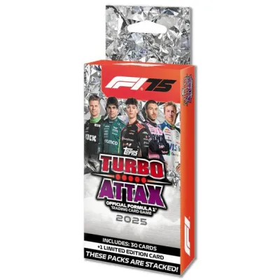 Topps Turbo Attax TCG Formula 1 2025 Eco Box KARTY KOLEKCJONERSKIE