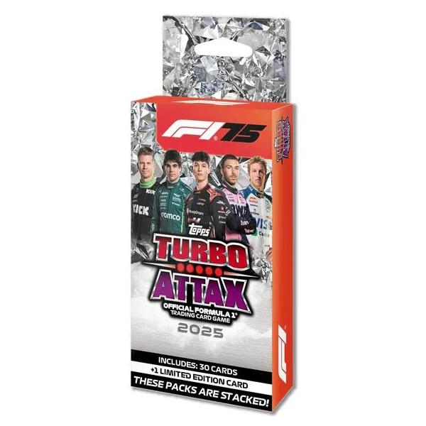 Topps Turbo Attax TCG Formula 1 2025 Eco Box KARTY KOLEKCJONERSKIE