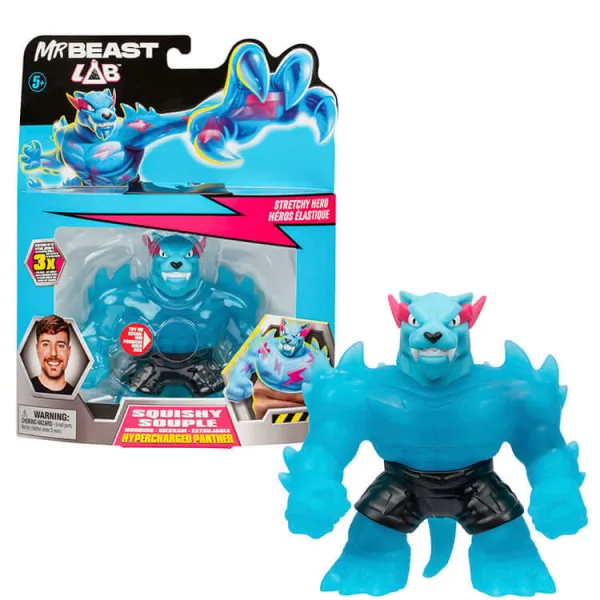 Mr Beast Lab Rozciągliwy Bohater Pantera 11 cm FIGURKA MRBEAST LAB STREACH HERO HYPER PANTHER 24736