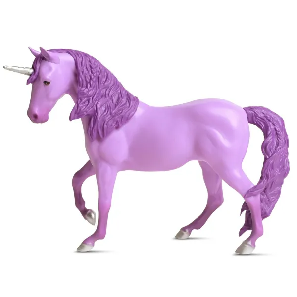 Breyer Horse Paddock Pals Figurka JEDNOROŻEC AMETHYST Konik Fioletowy 7823