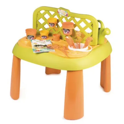 Smoby Edukacyjny Stolik Ogrodniczy Do Zabawy Dla Dzieci Zielony 870907