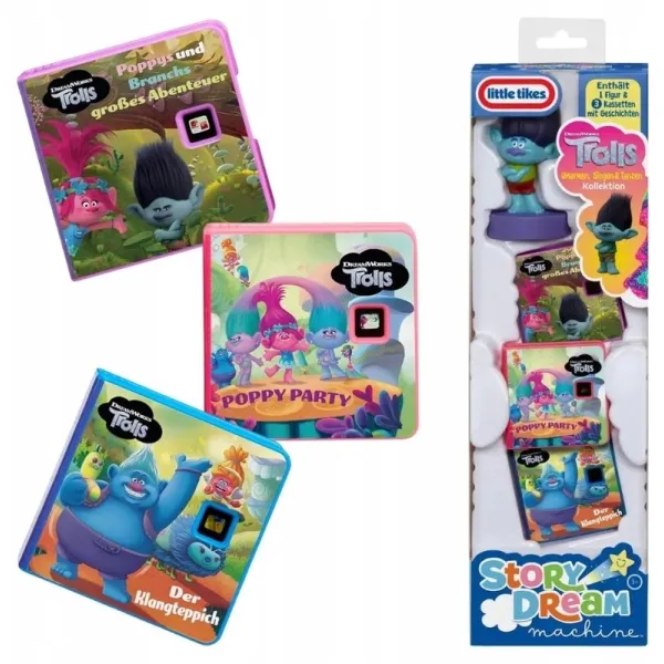 Bajka Do Projektora Little Tikes Story Dream Machine HUG DANCE & SING TROLLS 175183