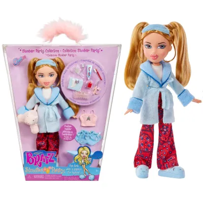 Bratz Slumber Party Doll CLOE Piżama Party Kolekcjonerska Modna Lalka z Akcesoriami 592037