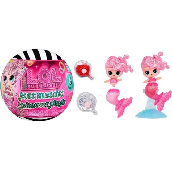 LOL Surprise Mermaids Makeover Magic Laleczka Syrenka KULA 596318 MIX