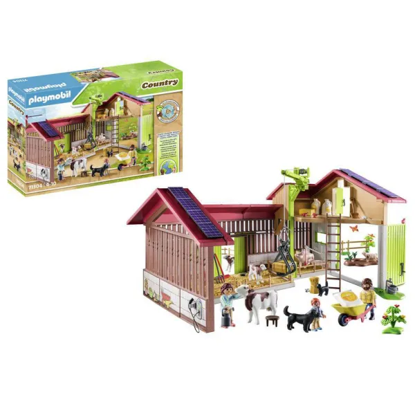 Playmobil Country 71304 Duże Gospodarstwo Rolne Farma Ze Stodołą i Zwierzętami
