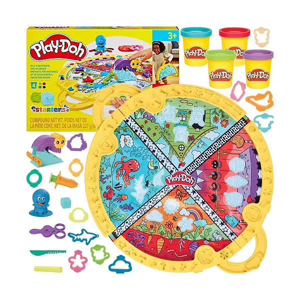 Play-Doh Fold n Go Playmat Ciastolina Zestaw Starters Mata do Zabawy F9143
