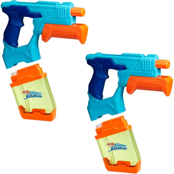 NERF Super Soaker Wyrzutnia Pistolet na wodę 2pak Dunk Fill Hasbro G0995S01