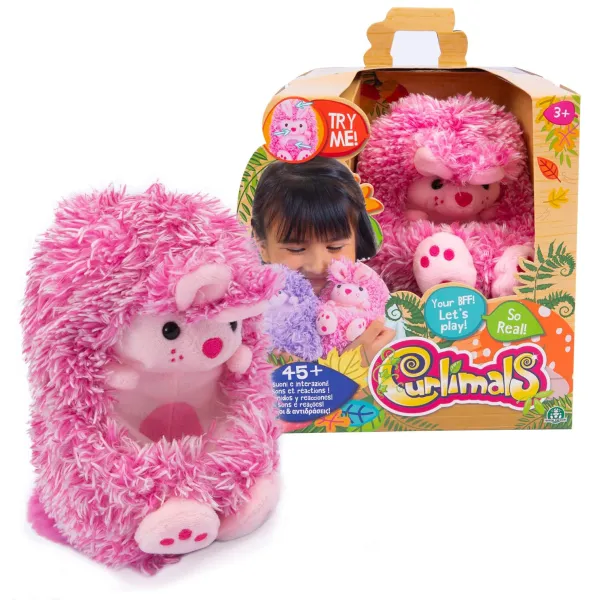 Kulisie CURLIMALS RABBIT BIBI INTERAKTYWNY RÓŻOWY KRÓLIK KRÓLIŚ MASKOTKA