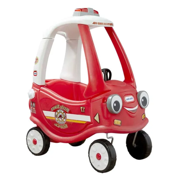 Little Tikes Jeździk Pchacz Cozy Coupe RIDE N RESCUE Straż Pożarna Nowe Oczy 170522