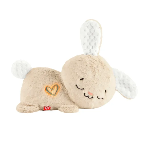 Fisher-Price Śpiący Króliczek USYPIACZ Przytulanka z ruchem dla niemowląt  JCC12/HXG97