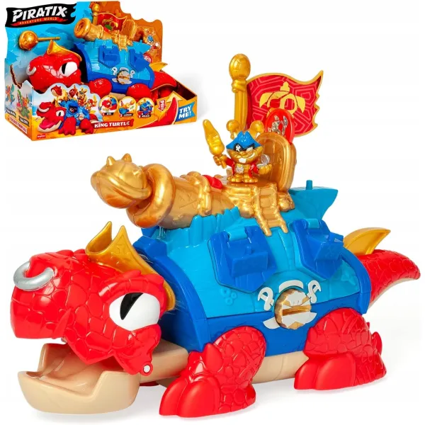 Piratix KING TURTLE Gigantyczny Żółwi Król zestaw z figurką