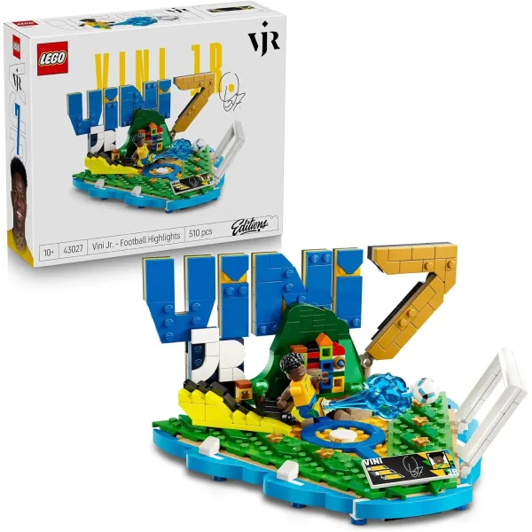 LEGO Editions Football Moments 43027 Zestaw Piłkarskie Momenty - Vini Jr.