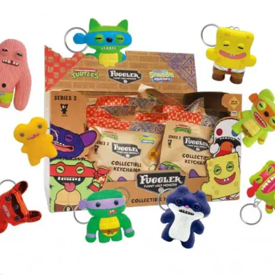 BRELOK FUGGLER Nickelodeon MYSTERY BOX Ugly Monster Keychain FG8204 Zawieszka Brelok Breloczek