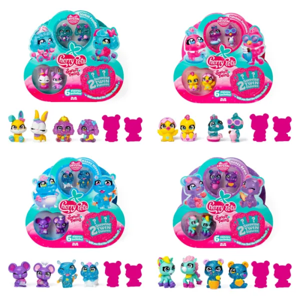 Magicbox CHERRY PETS Seria SWEET TWINS Multipack MIX
