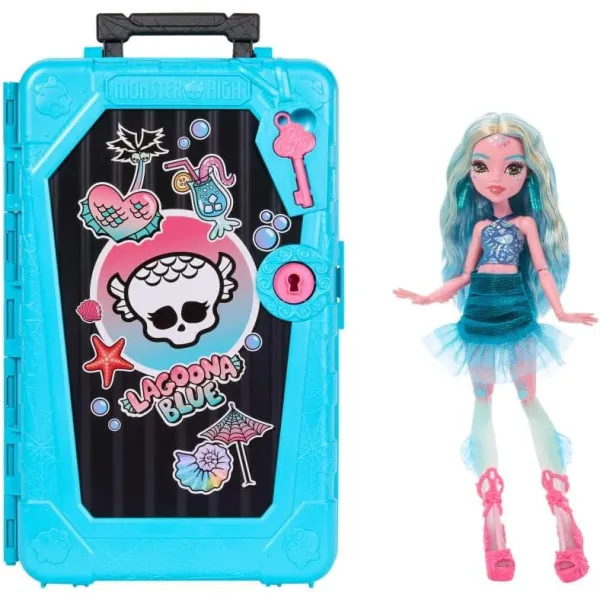 Lalka Monster High Straszysekrety: Gore-geous Oasis LAGOONA BLUE JDR51
