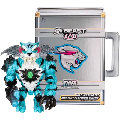 MrBeast Lab Mutators APEX BEAST TIGER Oficjalna Figurka Kolekcjonerska Mr Beast Tygrys 16 cm