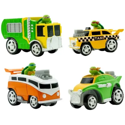 Teenage Mutant Ninja Turtles Shell Riders Set Zestaw Pojazdów Wojownicze Żółwie Ninja