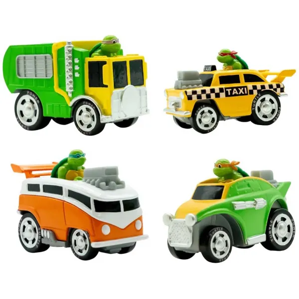 Teenage Mutant Ninja Turtles Shell Riders Set Zestaw Pojazdów Wojownicze Żółwie Ninja