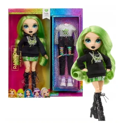 Rainbow High Style Icons JADE Fashion Doll Lalka z Zestawem Ubranek 431633