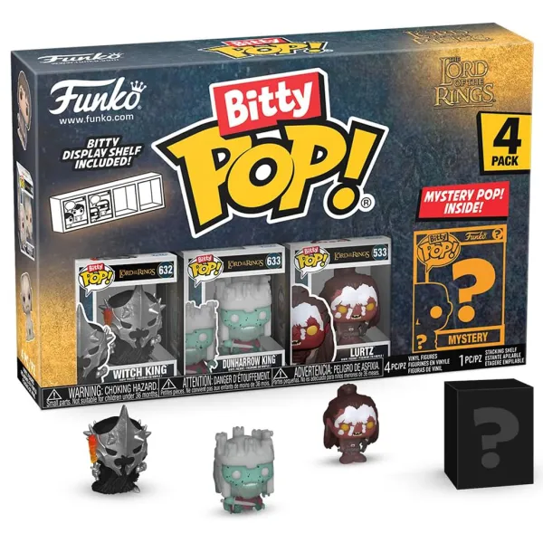 Funko Pop Bitty The Lord Of The Rings Witch King Zestaw Figurek Kolekcjonerskich