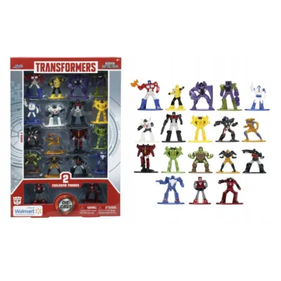 Transformers Nano Metalfigs ZESTAW 18 Figurek Metalowych JADA 33784-WM