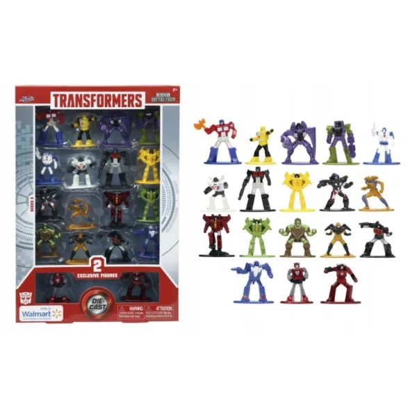 Transformers Nano Metalfigs ZESTAW 18 Figurek Metalowych JADA 33784-WM