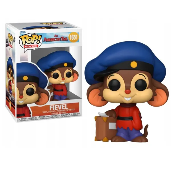 Funko POP Movies An American Tail Figurka Kolekcjonerska Myszka FIEVEL 9 cm 81201