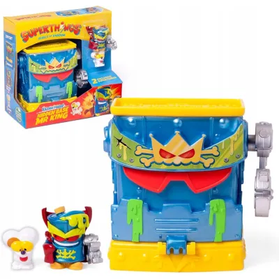 SuperThings Kazoom Power HIDDEN BASE MR KING Sekretna Baza Mr Kinga