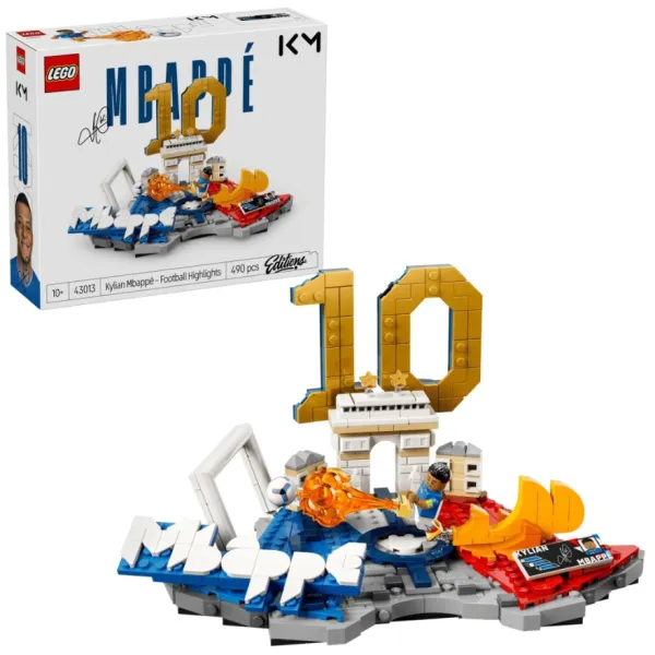 LEGO Editions Football Moments 43013 Zestaw Piłkarskie Momenty - Kylian Mbappe