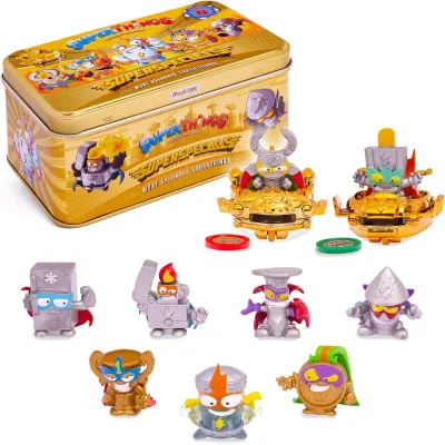 SuperThings MEGA PUSZKA ZŁOTA MagicBox 9 Figurek 2 BLASTERY