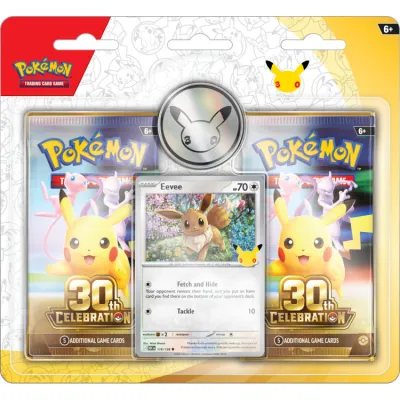 POKEMON TCG 30TH CELEBRATION 2-PACK Blisterów Edycja Urodzinowa 30-Lecie 2281