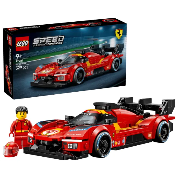 LEGO Speed Champions Zestaw Klocków Ferrari 499P 329 elementów 77261