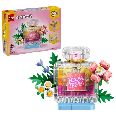 LEGO Creator 3w1 31383 FLAKON PERFUM Z KWIATOWĄ OZDOBĄ