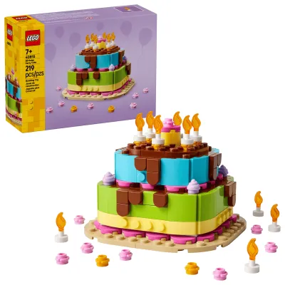 Zestaw LEGO ICONIC 40815 „Tort na przyjęcie urodzinowe”