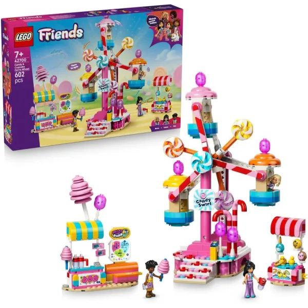 Klocki LEGO Friends Zestaw Klocków Cukierkowo-Babeczkowy Diabelski Młyn 42700