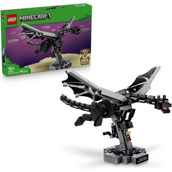 Klocki LEGO Minecraft THE ENDER DRAGON Smok Kresu 710 elementów 21595