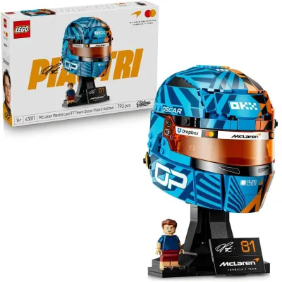 Klocki LEGO Editions Formuła 1 Kask Oscar Piastri McLaren Mastercard F1 Team 43017